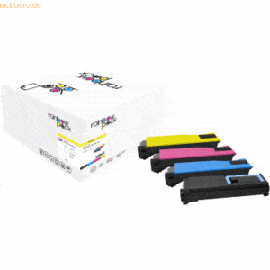 Freecolor Toner kompatibel mit Kyocera FS-C5100 KCMY Multipack