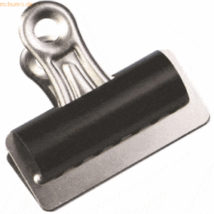 Connect Brief-Klemmer 25mm VE=10 Stück schwarz