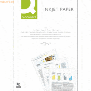 Connect Inkjet-Papier Premium A4 100g/qm beidseitig beschichtet VE=200
