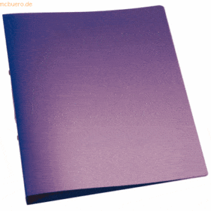 Connect Ringbuch A4 2 Ringe 25mm violett-transluzent