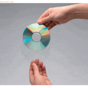 Connect CD/DVD-Hüllen PP transparent selbstklebend ohne Lasche VE=100