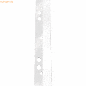 Connect Heftstreifen A5 125mm selbstklebend transparent VE=10 Stück