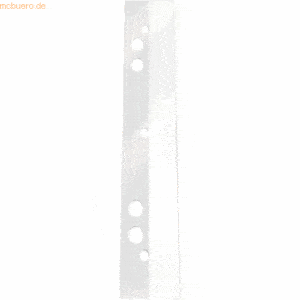 Connect Heftstreifen A5 125mm selbstklebend transparent VE=50 Stück