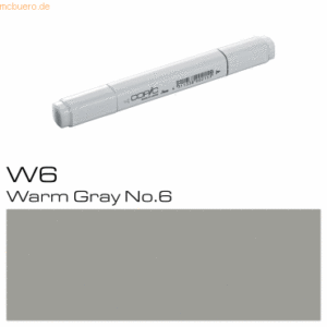 3 x Copic Marker W6 Warm Grey