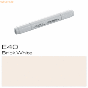 3 x Copic Marker E40 Brick White