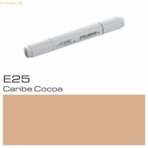 3 x Copic Marker E25 Caribe Cococa