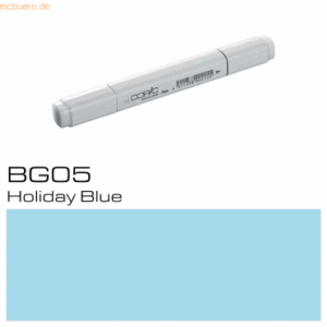 3 x Copic Marker BG05 Holiday Blue