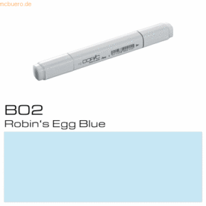 3 x Copic Marker B02 Robins Egg Blue