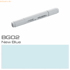3 x Copic Marker BG02 New Blue