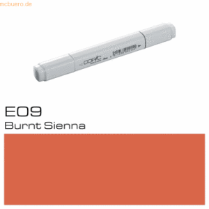 3 x Copic Marker E09 Burn Sienna