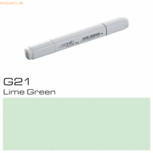 3 x Copic Marker G21 Lime Green