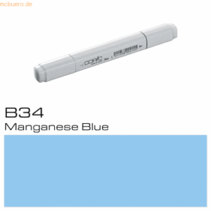 3 x Copic Marker B34 Manganese Blue