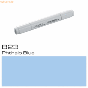 3 x Copic Marker B23 Phthalo Blue