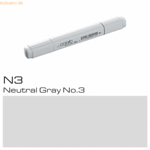 3 x Copic Marker N3 Neutral Gray
