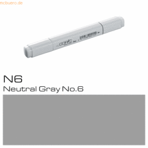 3 x Copic Marker N6 Neutral Gray