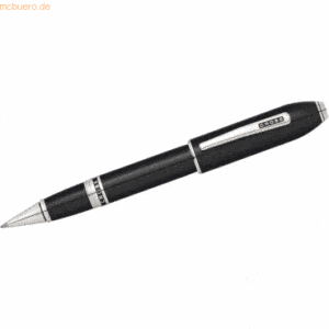 Cross Rollerball Peerless 125 platinplattiert schwarz-Lack