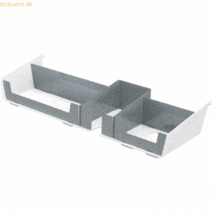 Dataflex Utensilienablage Viewlite 750 weiß