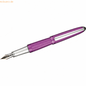 Diplomat Füllhalter Aero violet 14 kt EF