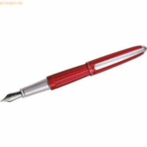 Diplomat Füllhalter Aero rot 14 kt B