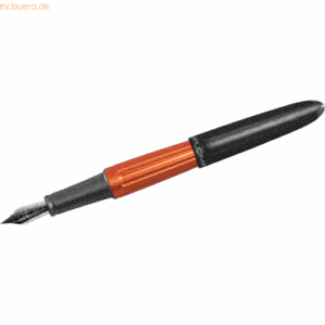 Diplomat Füllhalter Aero black/orange F