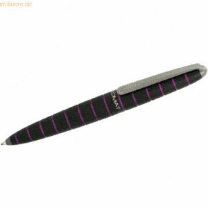 Diplomat Kugelschreiber Elox ring schwarz/lila easyFlow