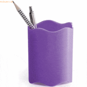 6 x Durable Stifteköcher Trend opak lila
