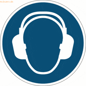 Durable Sicherheitskennzeichen 'Gehörschutz benutzen' für Bodenmarkier
