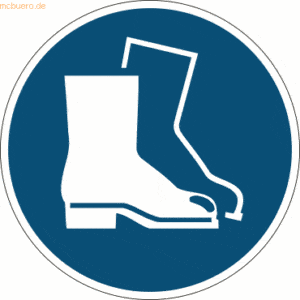 Durable Sicherheitskennzeichen 'Fußschutz benutzen' für Bodenmarkierun