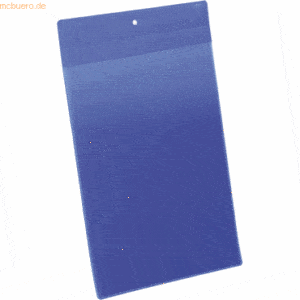 Durable Magnettasche Neodym magnetisch A4 blau VE=10 Stück