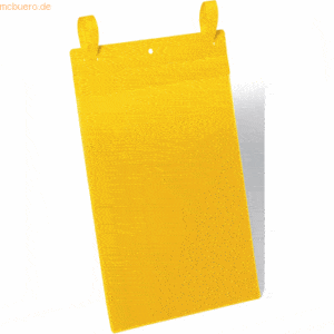 Durable Gitterboxtasche mit Lasche A4 hoch PP gelb VE=50 Stück