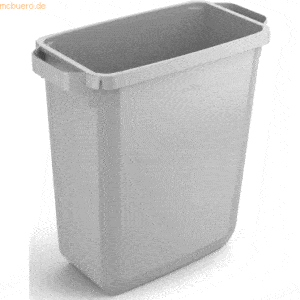 6 x Durable Abfallbehälter Durabin Eco Kunststoff recycelt rechteckig
