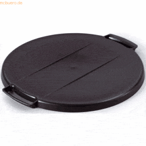 Durable Deckel Durabin Lid Round 40 schwarz