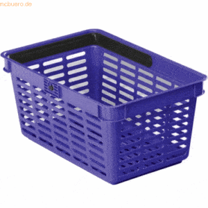 Durable Einkaufskorb 19l blau