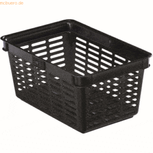 Durable Einkaufskorb 19l schwarz