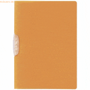 Durable Klemmmappe Swingclip Trend A4 PP 30 Blatt transluzent orange
