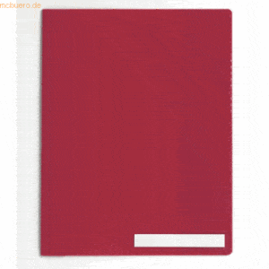 Durable Sichthefter A4+ Kunststoff rot
