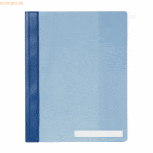 Durable Sichthefter A4+ Kunststoff blau