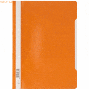 50 x Durable Sichthefter A4 PP orange