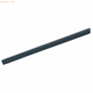 Durable Klemmschienen A4 bis ca. 80 Blatt schwarz VE=25 Stück