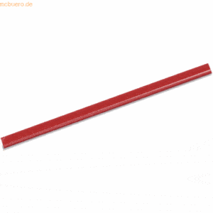 Durable Klemmschiene A4 ca. 30 Blatt VE=50 Stück rot