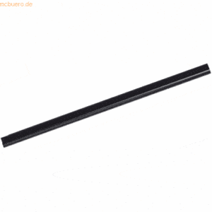 Durable Klemmschiene A4 ca. 60 Blatt schwarz VE=50 Stück