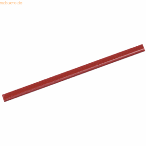 Durable Klemmschiene A4 ca. 60 Blatt rot VE=50 Stück