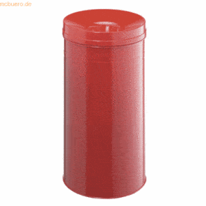 Durable Papierkorb Safe+ rund 62l rot