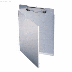 Durable Klemmbrett A4 L Aluminium metallic silber