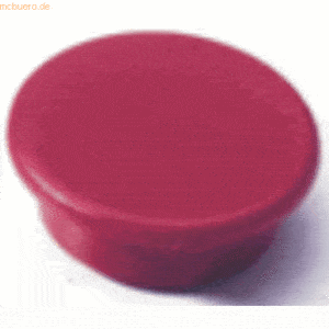 Durable Rundmagnet 15mm rot Haftkraft: 75g VE=8 Stück