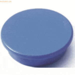 Durable Rundmagnet 21mm blau Haftkraft: 210g VE=6 Stück