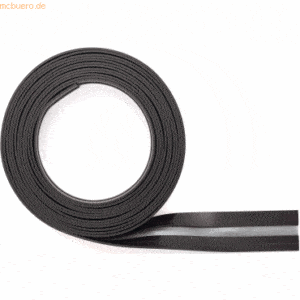 Durable Magnetleiste Durafix Roll selbstklebend 5mx17mm silber