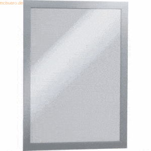 Durable Magnetrahmen Duraframe Retail selbstklebend A3 silber