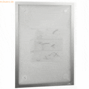 Durable Informationsrahmen Duraframe Wallpaper A3 silber