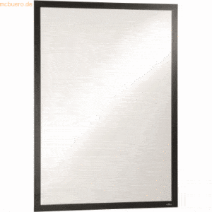 Durable Magnetschildrahmen Duraframe Poster A1 selbstklebend schwarz